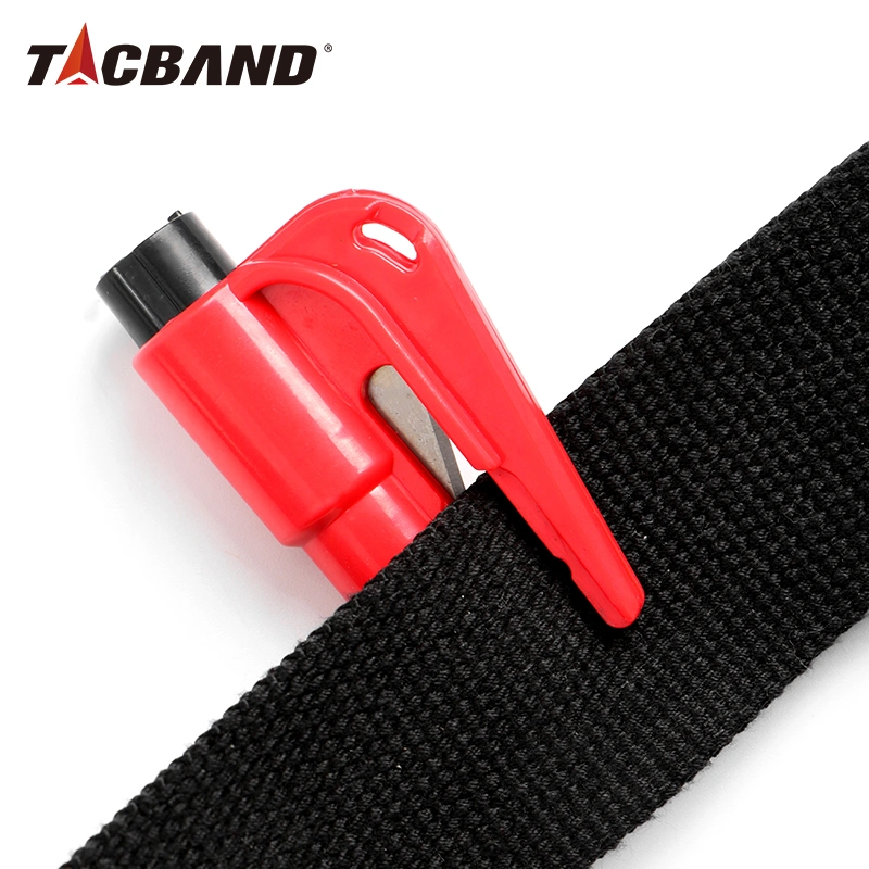 Tacband Multi Key Chain Window Breaker Seat Belt Cutter Carabiner Can Opener Survival Tool