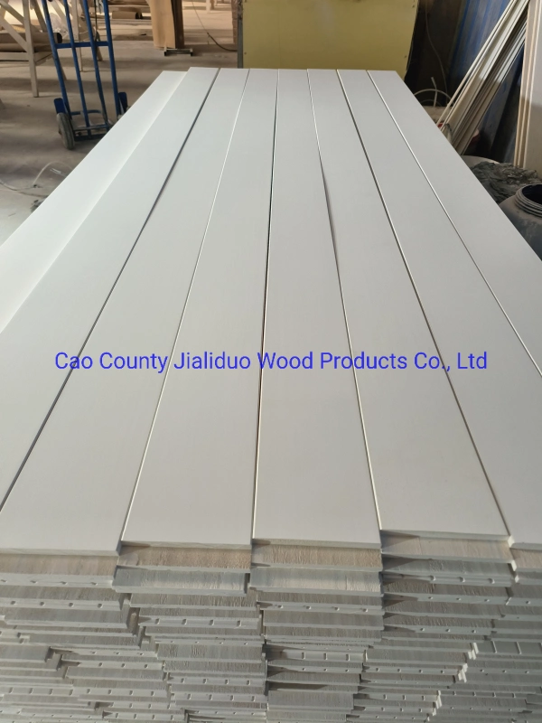 White Gesso Primed Pine Solid Wood Door Jambs Mouldings