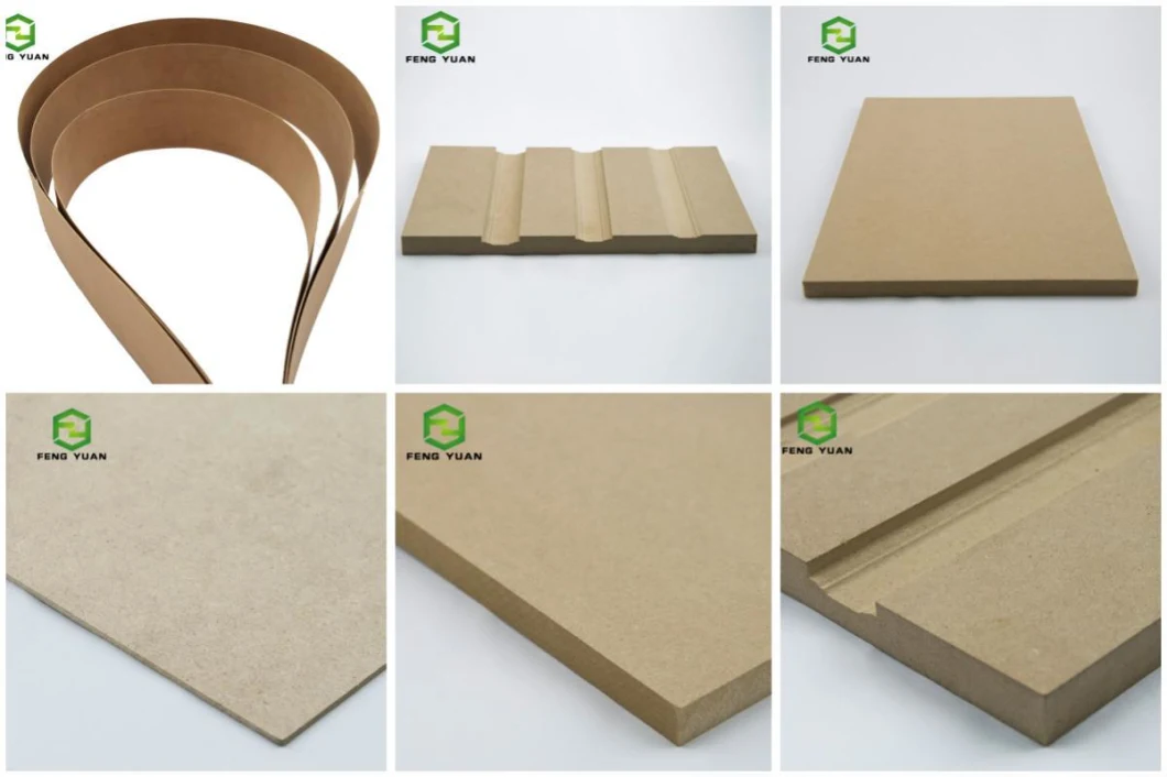 High Quality Primed Crown Molding Plain Skirting Board Baseboard Wood Sheet MDF Moulding